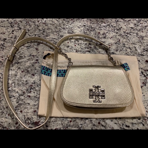 🛑SOLD🛑Tory Burch Britten Crossbody/Clutch Combo - Picture 1 of 4